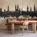 Lubeck Germany Skyline Concrete Mural Wallpaper - room preview 06