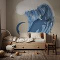 Surfing Brontosaurus Mural Wallpaper - room preview 06