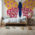 Blooming Butterfly IV Mural Wallpaper - room preview 06
