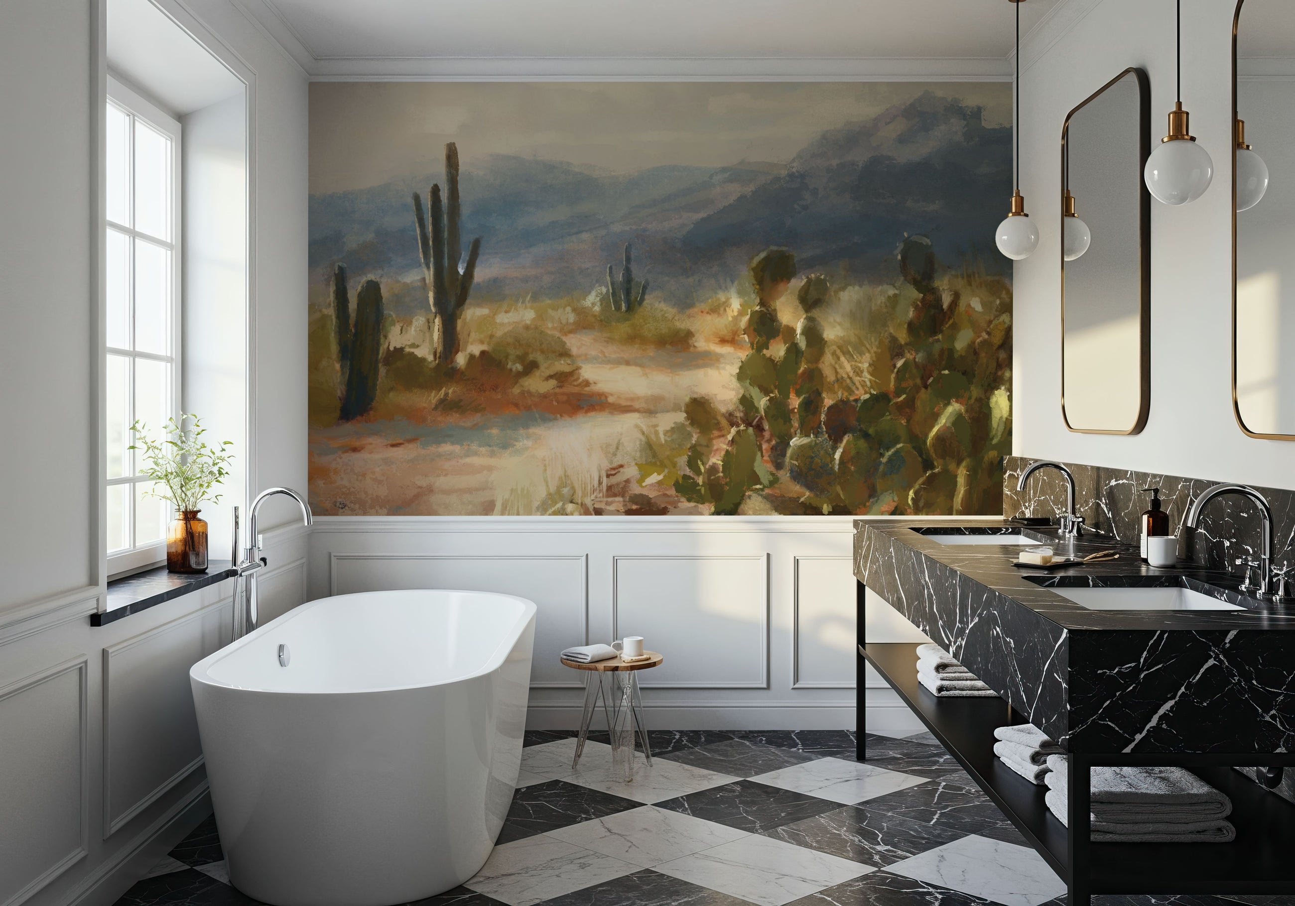 A Desert Journey Mural Wallpaper