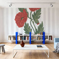 Winter Spirit Poppy Mural Wallpaper - room preview 06