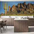 Superstition Mountains Mural Wallpaper - room preview 06