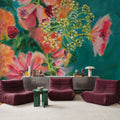 June Blooms Mural Wallpaper - room preview 06