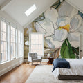 Graceful Peony Mural Wallpaper - room preview 06
