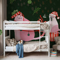Mischief Kitty Christmas IV Mural Wallpaper - room preview 06