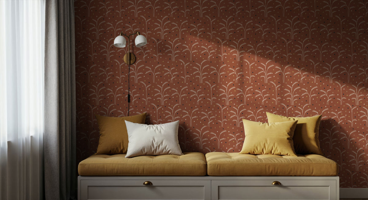 Desert Trees Mural Wallpaper - room preview 06