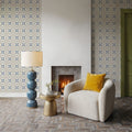 Nara Square and Cloud Mural Wallpaper - room preview 06