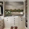 Idyll on the River Mural Wallpaper - room preview 06