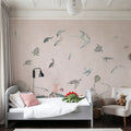 Great Reef, Rose Mural Wallpaper - room preview 06