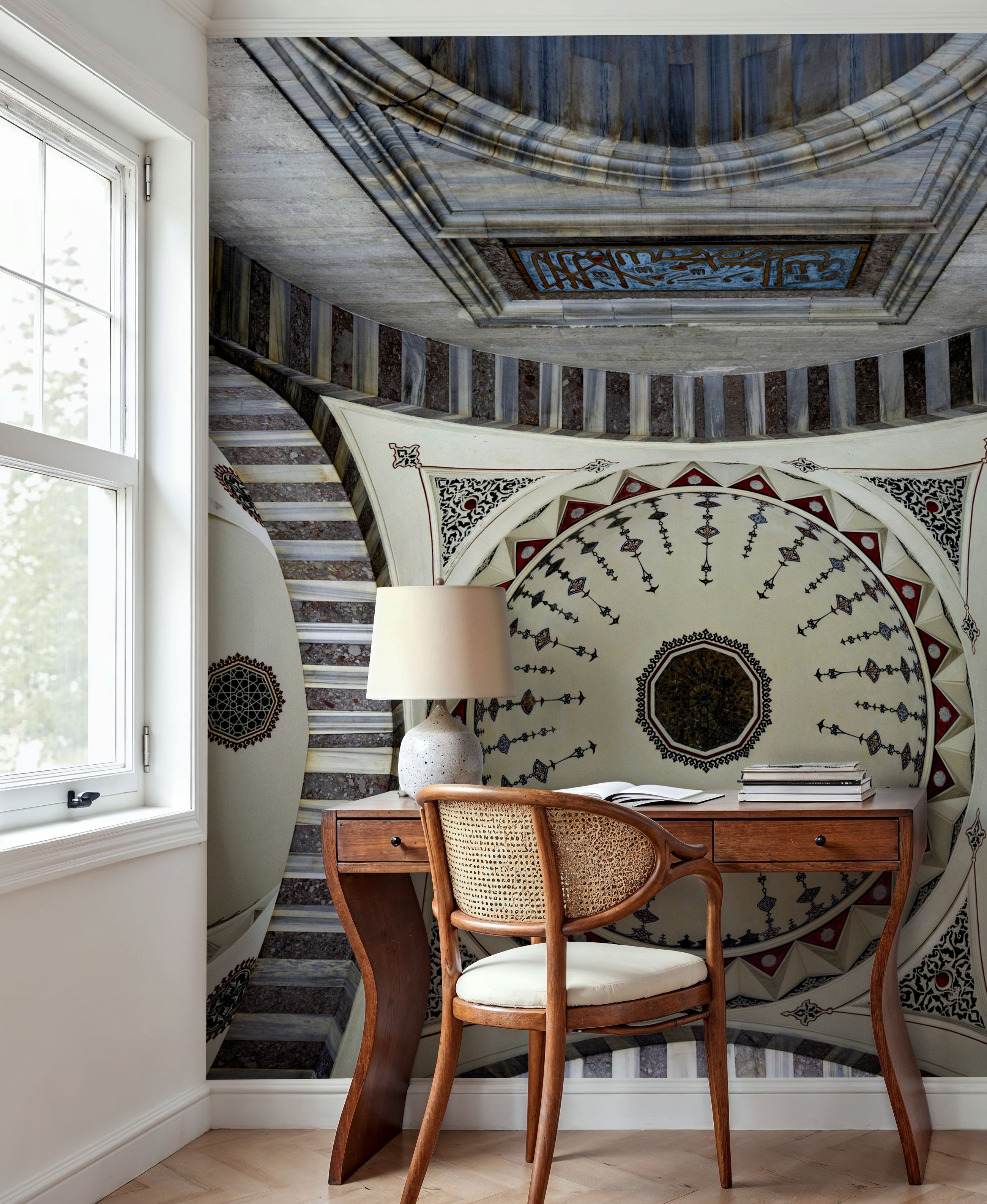 Moroccan Palace Ceiling Mural Wallpaper