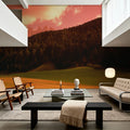 Mountain Church Sunset Mural Wallpaper - room preview 06