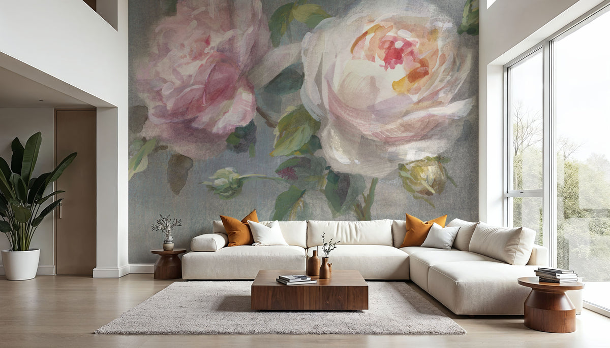 Dream Rose Mural Wallpaper - room preview 06