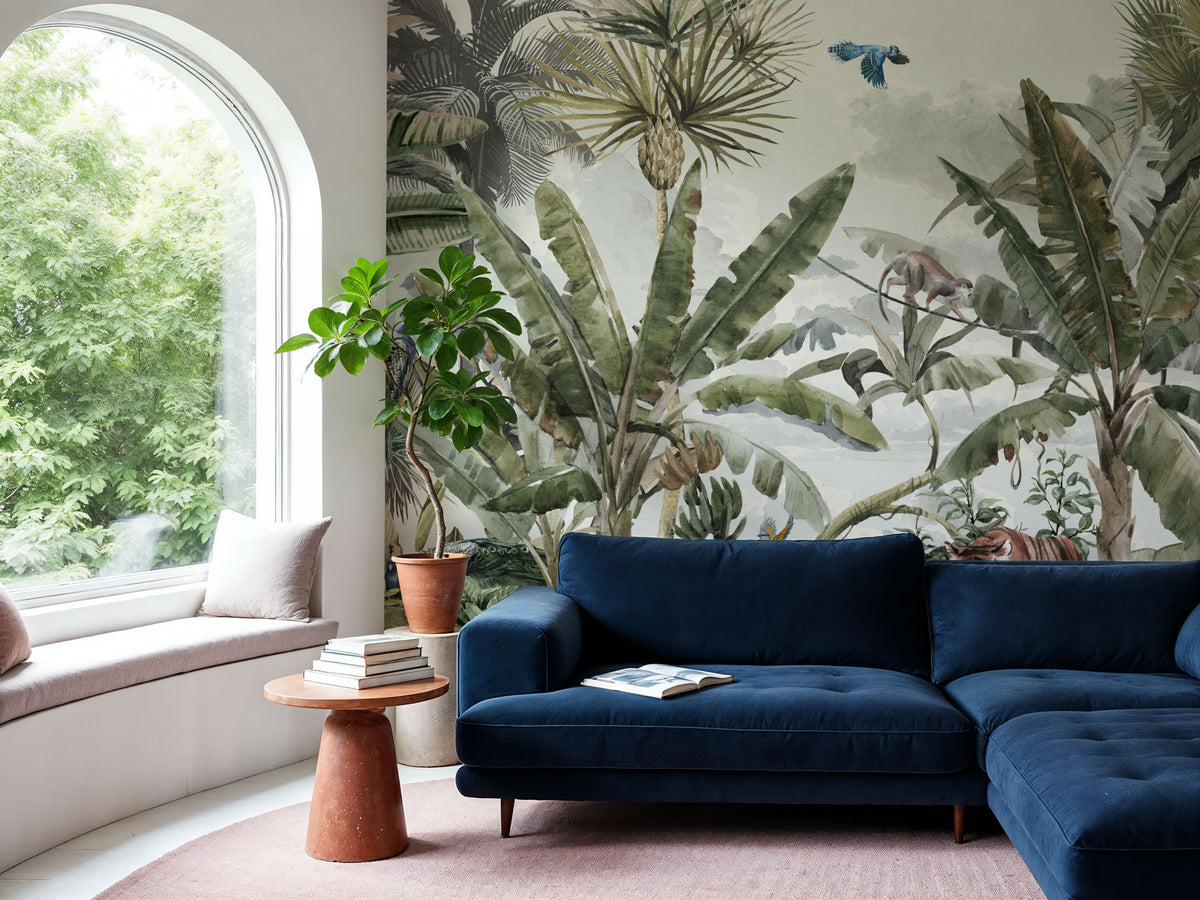 Tropic Fantasy Mural Wallpaper - room preview 06