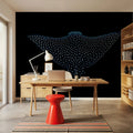 Eagle Ray Sway Mural Wallpaper - room preview 06