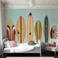 Surfs Up Mural Wallpaper - room preview 06