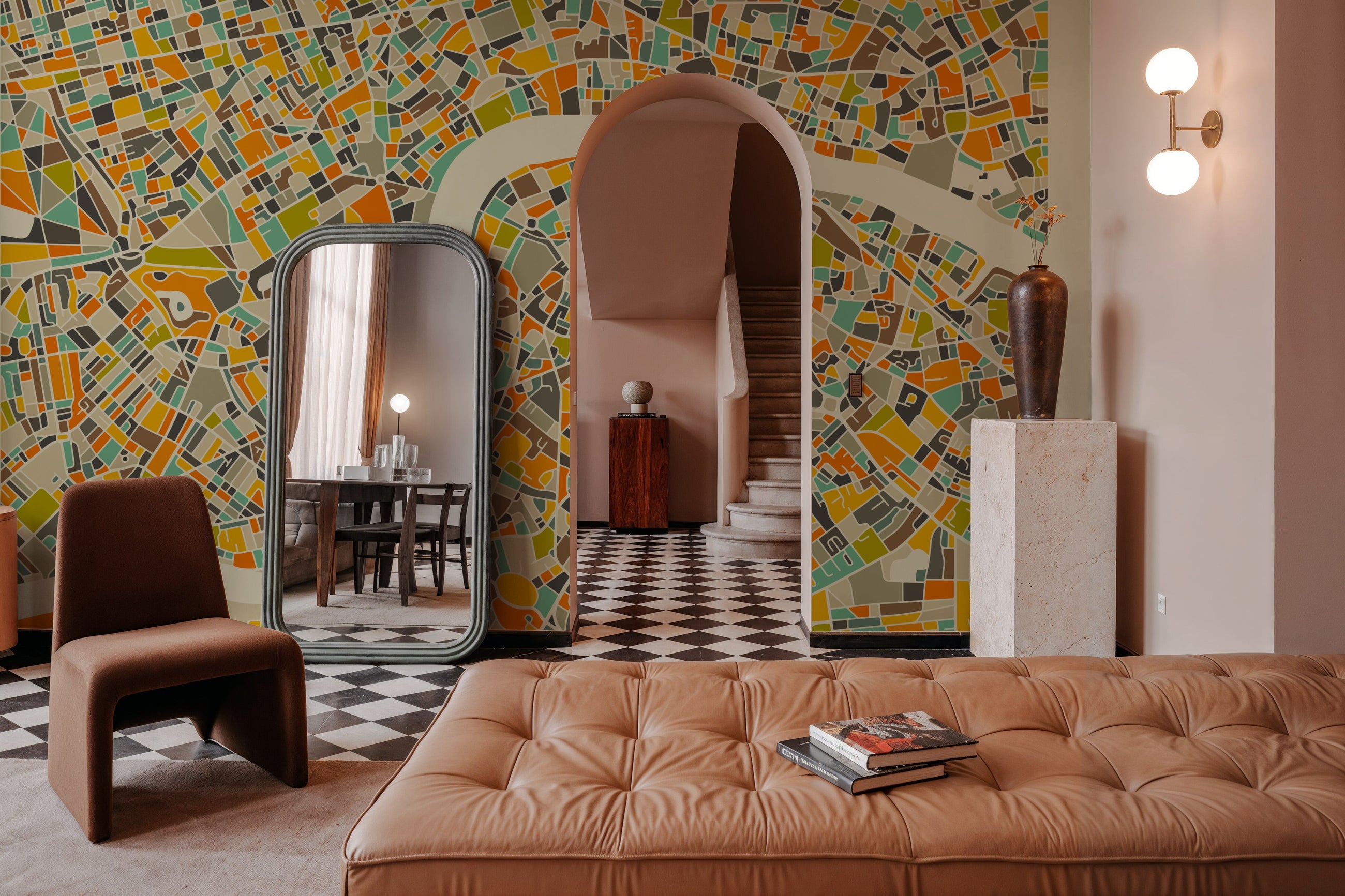 Modern London Mural Wallpaper