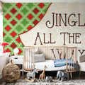 Festive Thoughts III Mural Wallpaper - room preview 06
