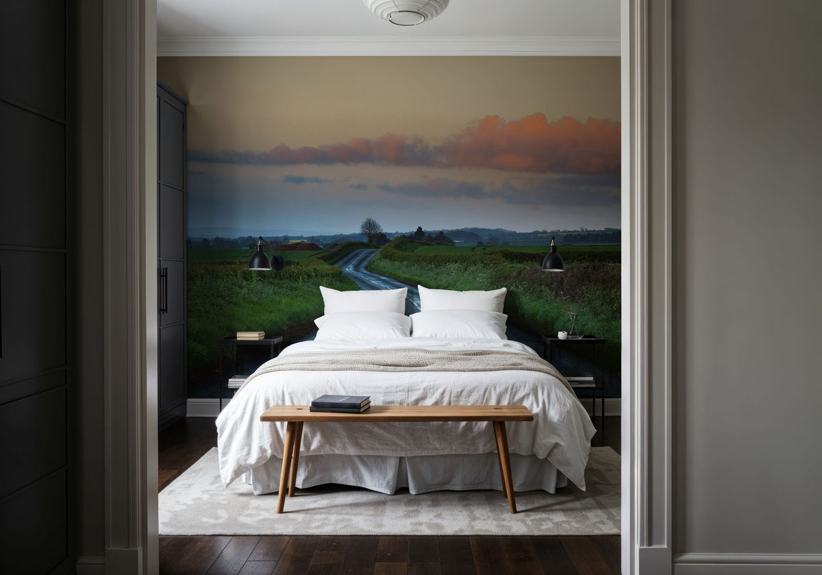 Horizon Drive Mural Wallpaper - room preview 06