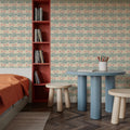 Wandering Whales, Pastel Mural Wallpaper - room preview 06
