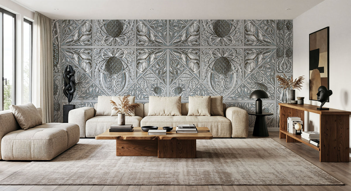 Pineapple Deco Mural Wallpaper - Edition 3 - room preview 06