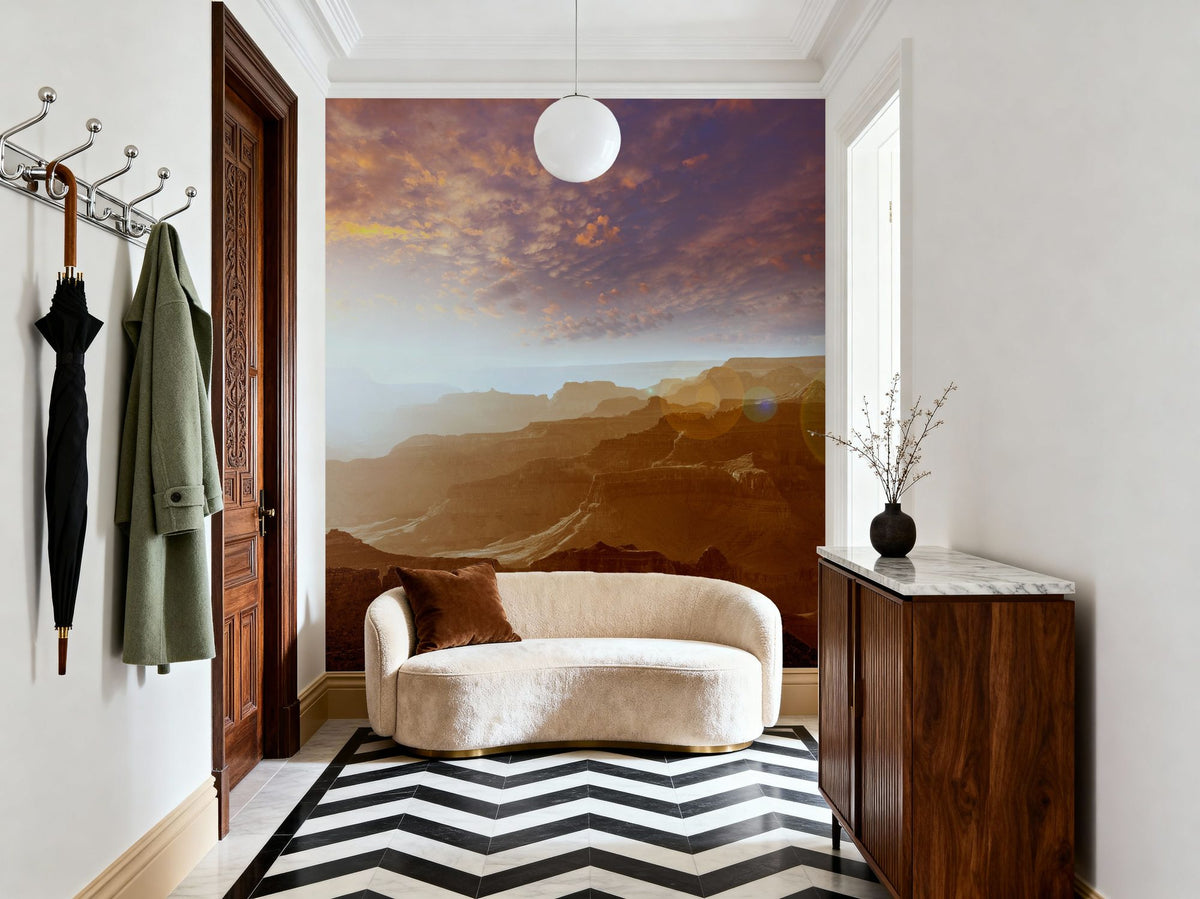 Grand Canyon Sunset Mist Mural Wallpaper - room preview 06