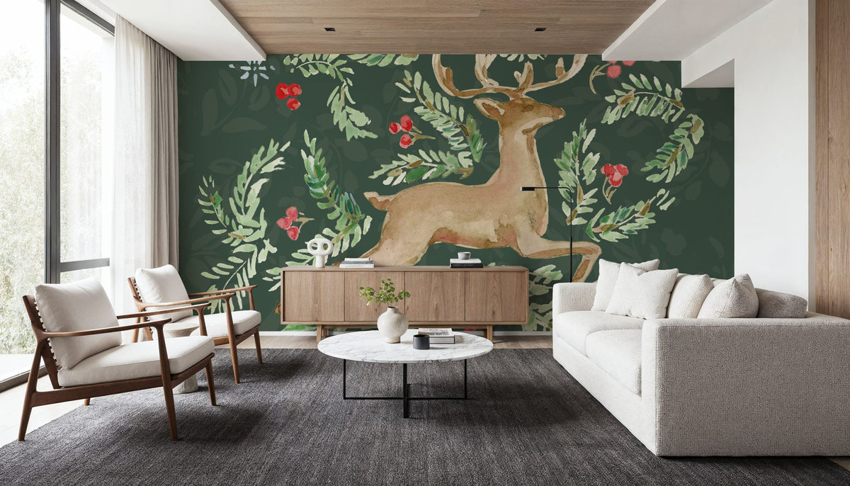 Nordic Winter I Mural Wallpaper - room preview 06