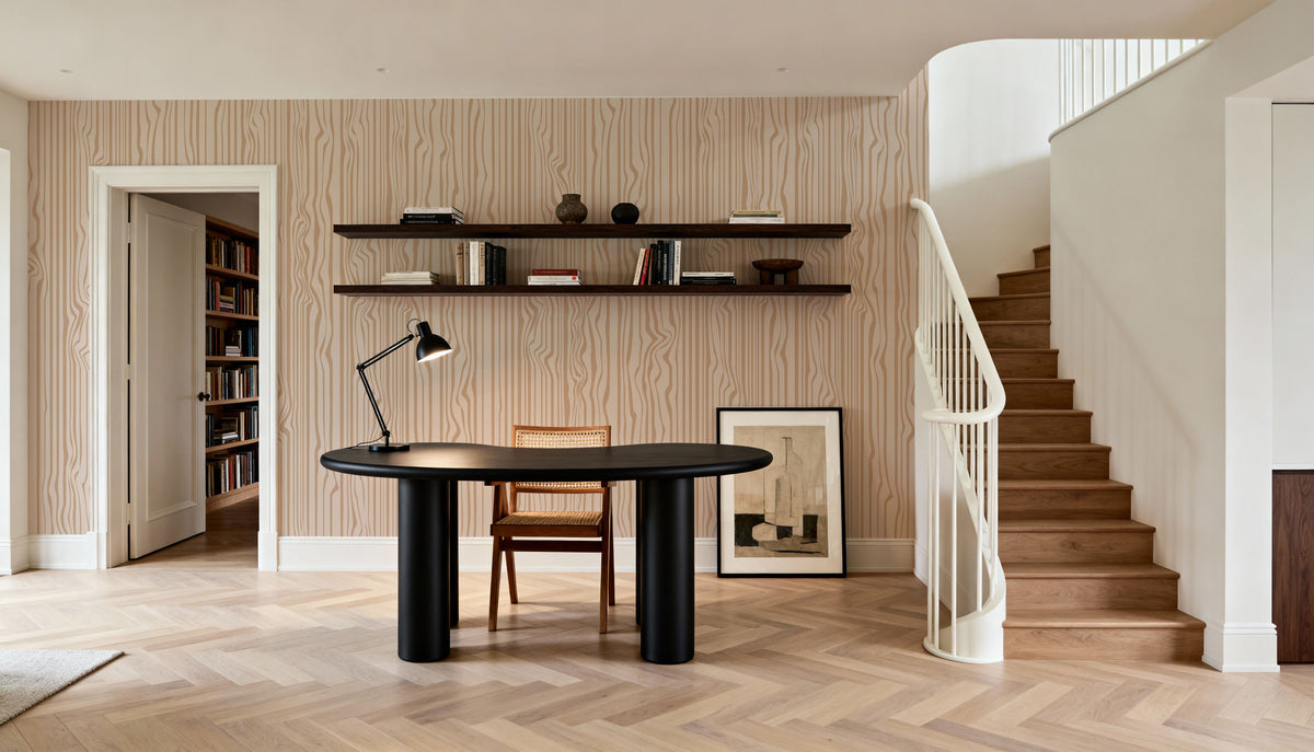 Veneer Lines, Cookie Mural Wallpaper - room preview 06