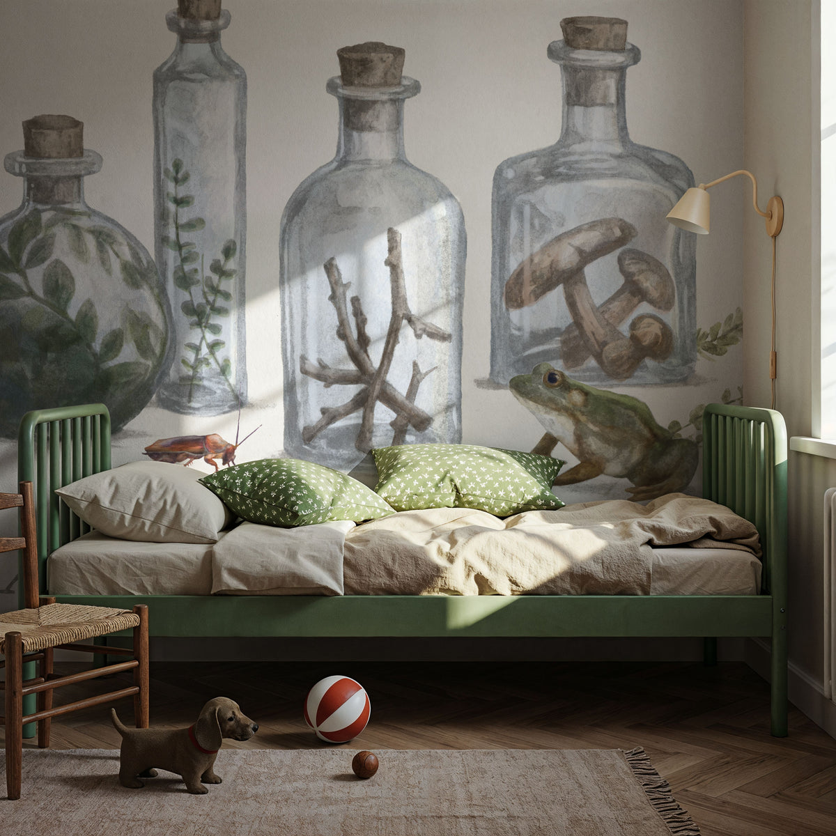 Spooky Halloween I Color Mural Wallpaper - room preview 06