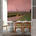 Country Path Sunset Mural Wallpaper - room preview 06