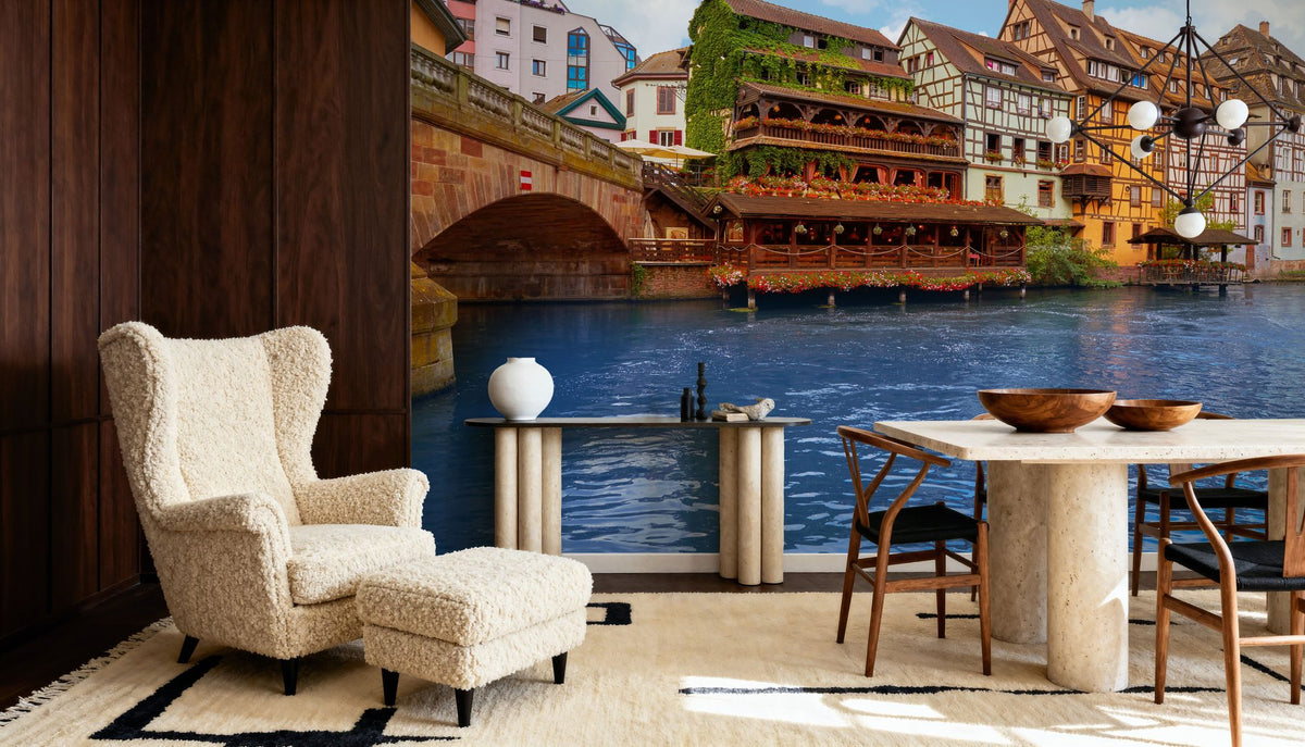 Riverside Timber Haven Mural Wallpaper - room preview 06