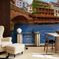 Riverside Timber Haven Mural Wallpaper - room preview 06