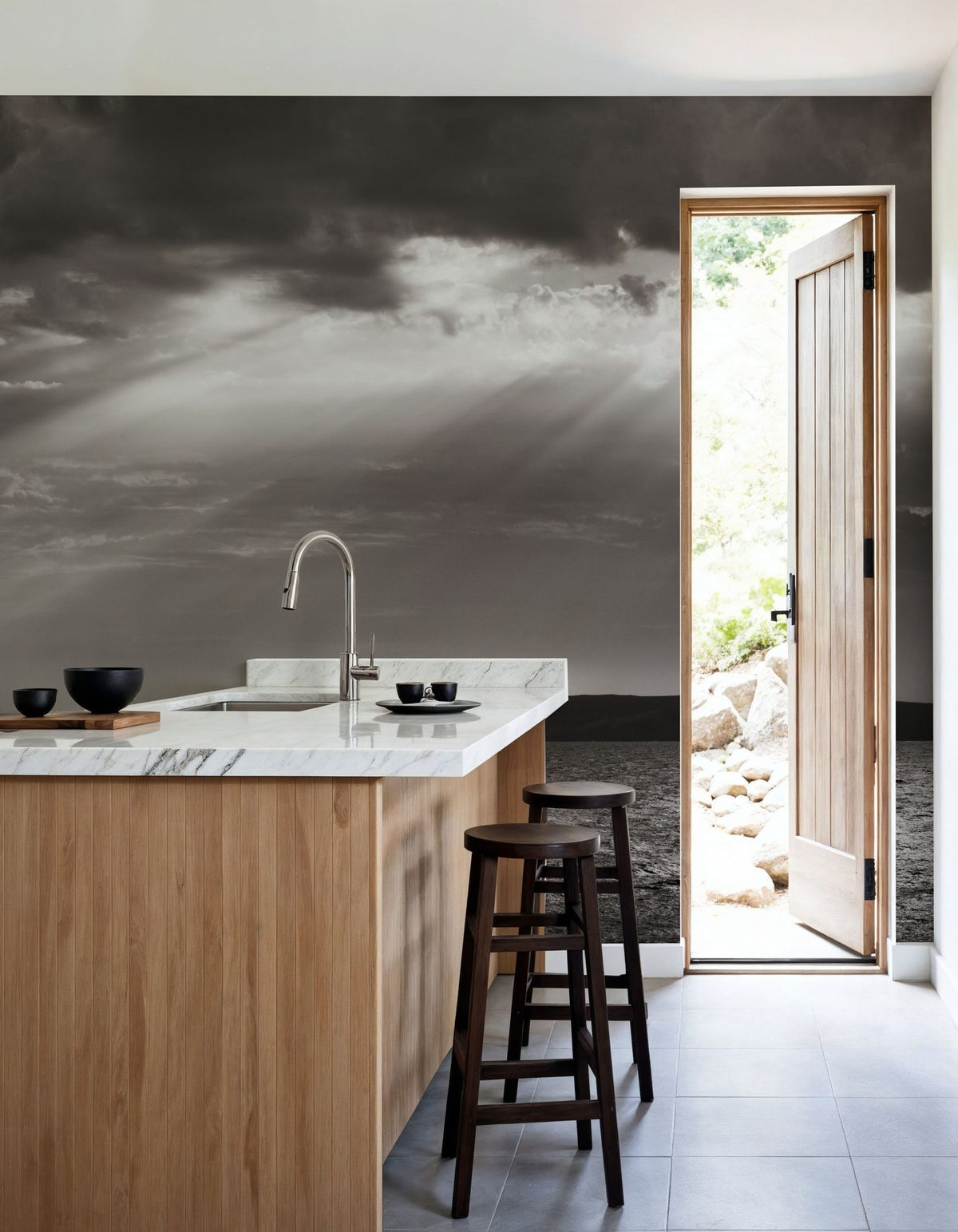 Portugal Cove Mural Wallpaper - room preview 06