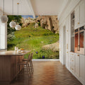 Purple Wildflower Canyon Mural Wallpaper - room preview 06