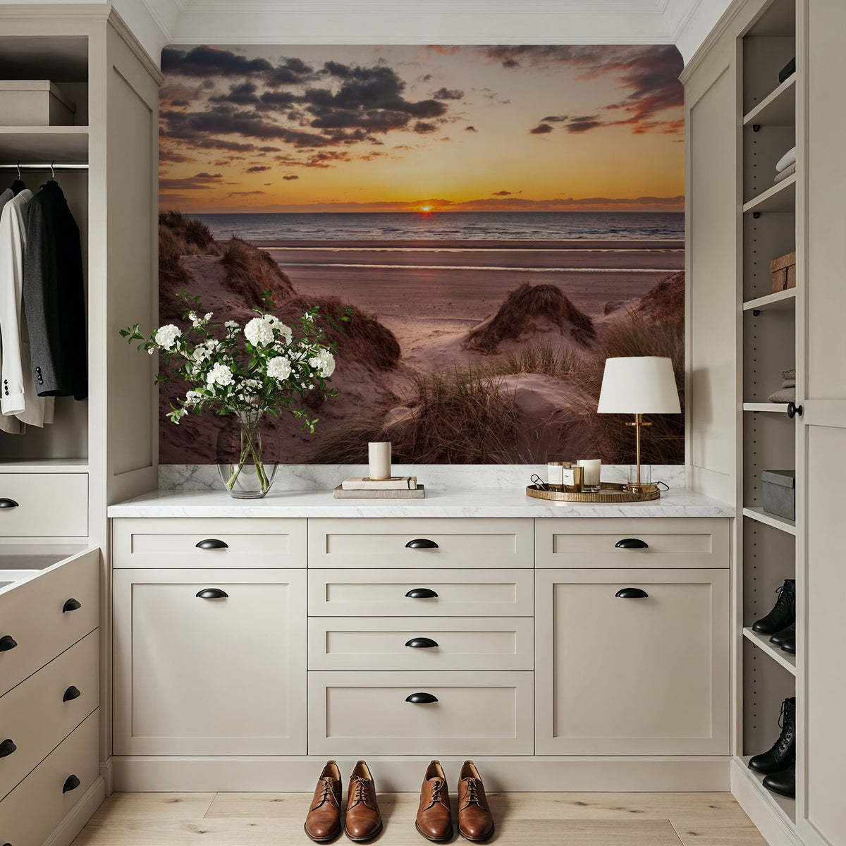 Formby Beach Mural Wallpaper - room preview 06