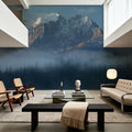 Mount Vaux and Emerald Lake Mural Wallpaper - room preview 06