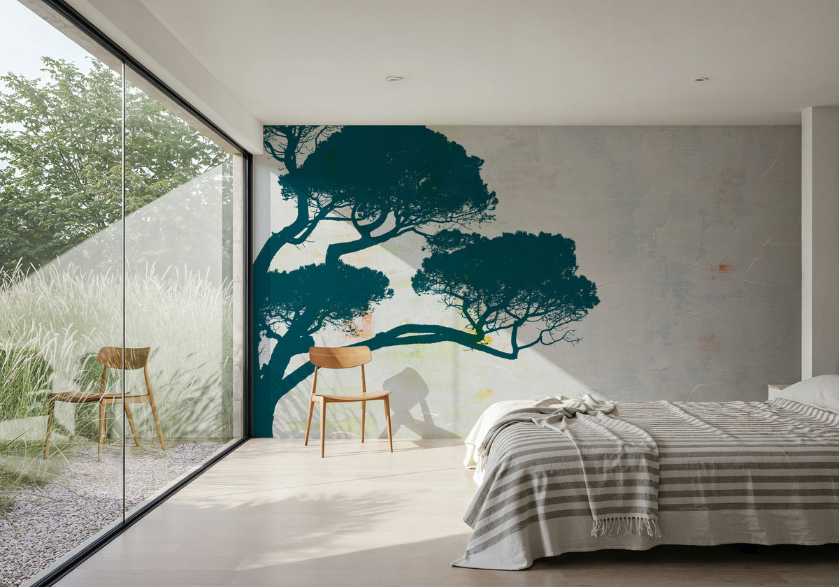Dartington Tree Left Mural Wallpaper - room preview 06