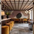 Lava Shapes, Rose Mural Wallpaper - room preview 06
