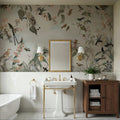Birds Nectar Mural Wallpaper - room preview 06