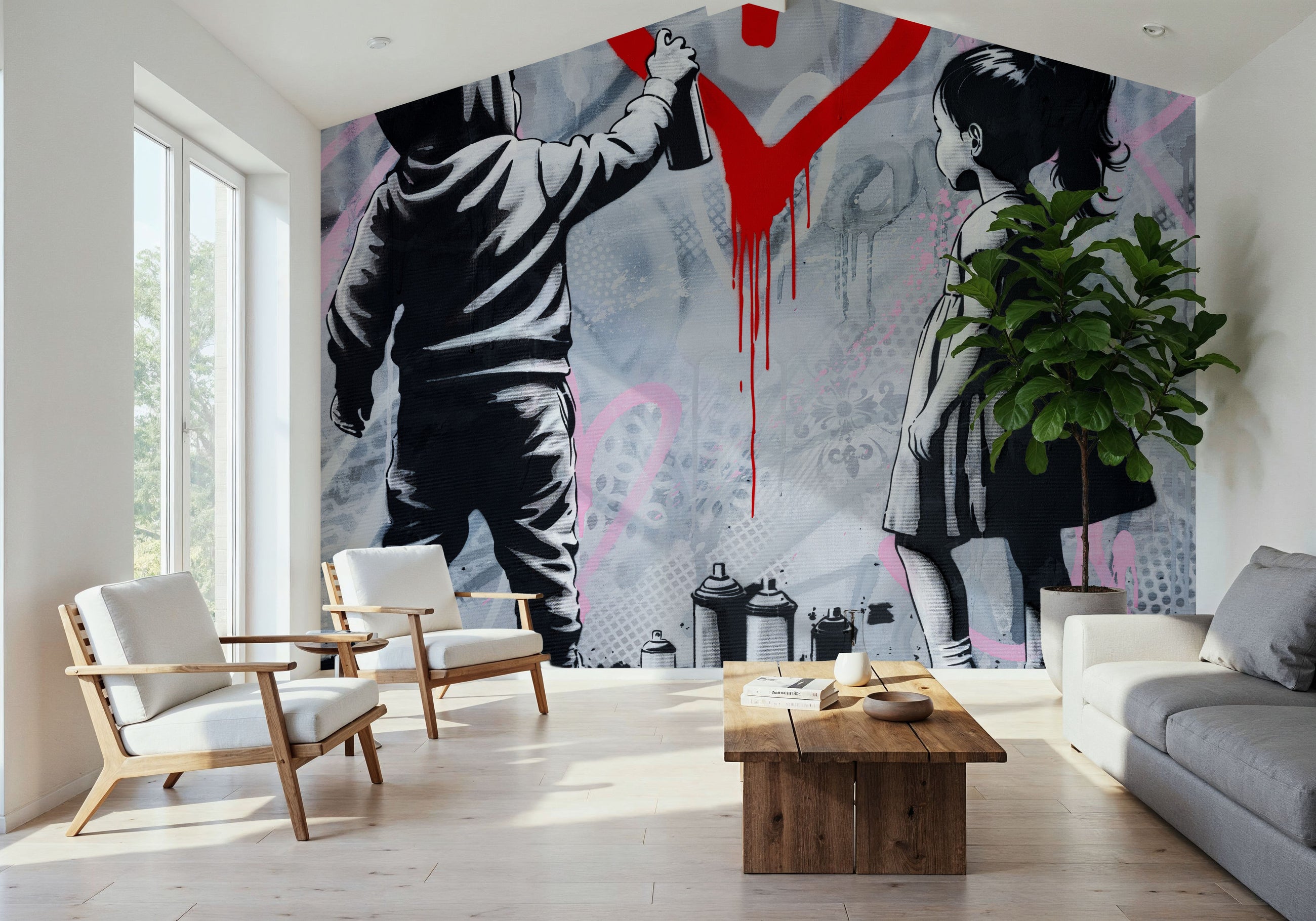 First Love Mural Wallpaper