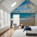 Singer Island Mural Wallpaper - room preview 06
