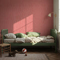 Coastal Dripping Red Mural Wallpaper - room preview 06
