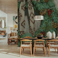 Western Christmas Mural Wallpaper - room preview 06