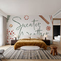 Winter Warmth V Mural Wallpaper - room preview 06