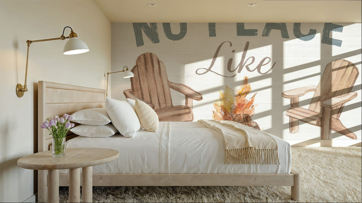Lake Retreat VIII Mural Wallpaper - room preview 06