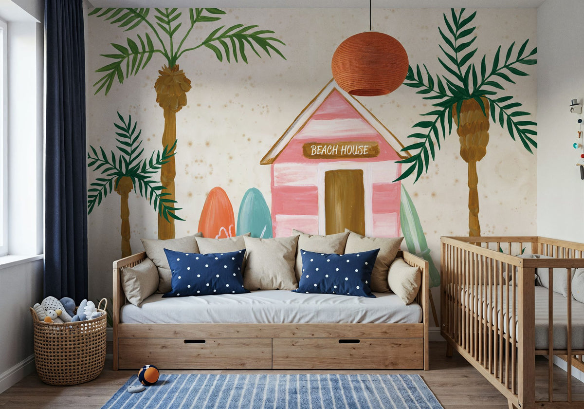 Beach Day II Mural Wallpaper - room preview 06