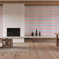 Seafood Shanty White V Mural Wallpaper - room preview 06