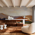 Sing to the Mountains Green Mural Wallpaper - room preview 06