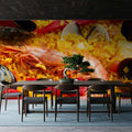 Spanish Seafood Paella Mural Wallpaper - room preview 06