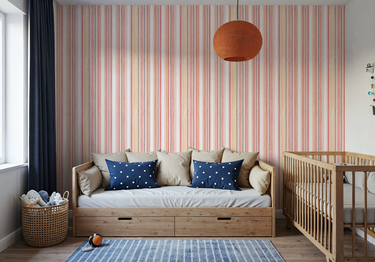 Graceful Lines Mural Wallpaper - room preview 06