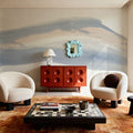 Coastal Wave Abstract Mural Wallpaper - room preview 06